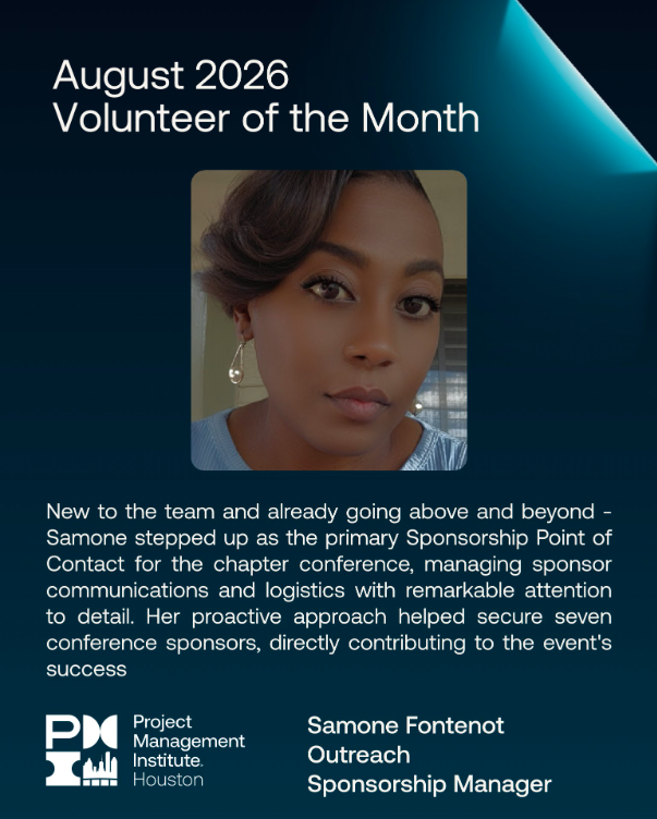 Samone – Volunteer of the Month