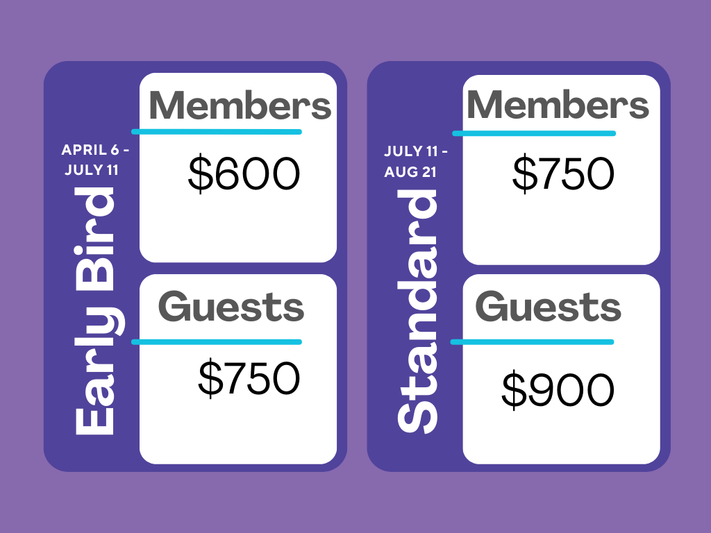 Conference Pricing EXTENDED
