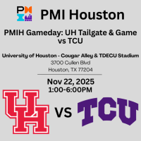 PMI Houston Gameday: UH Tailgate & Game (vs TCU)