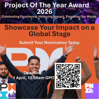 PMI Global Awards - Deadline is April 1st! 